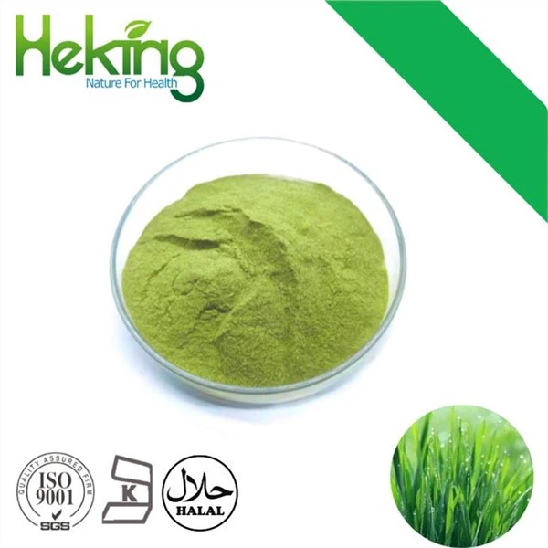 जौ घास निकालने